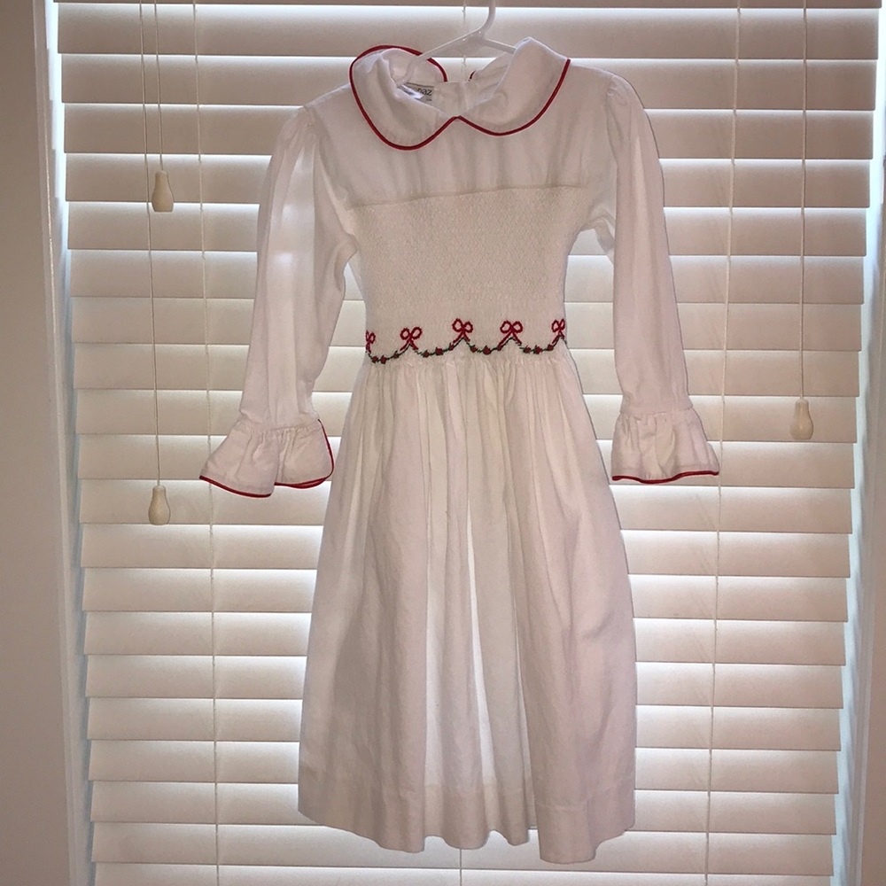 Smocked Christmas dress